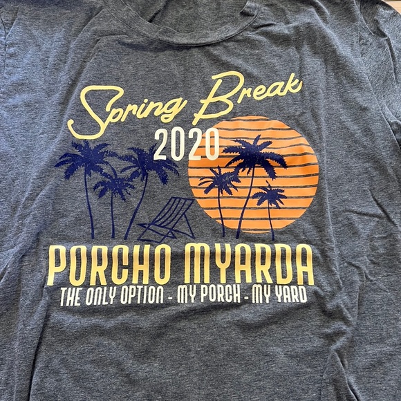 BNWOT SHESHOW Spring Break 2020 Shirt Size Medium - Picture 1 of 3